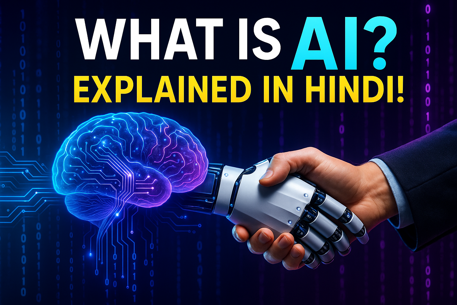 Artificial Intelligence (AI) क्या है? Thumbnail