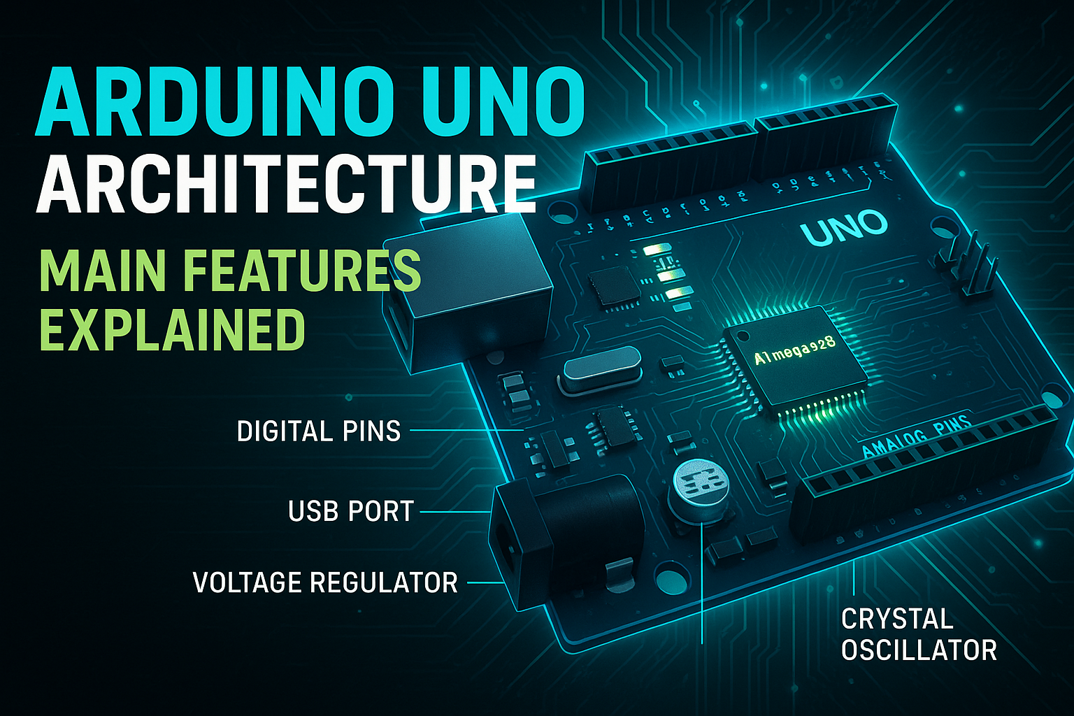 🟦 Arduino UNO Architecture and Its Main Features Thumbnail