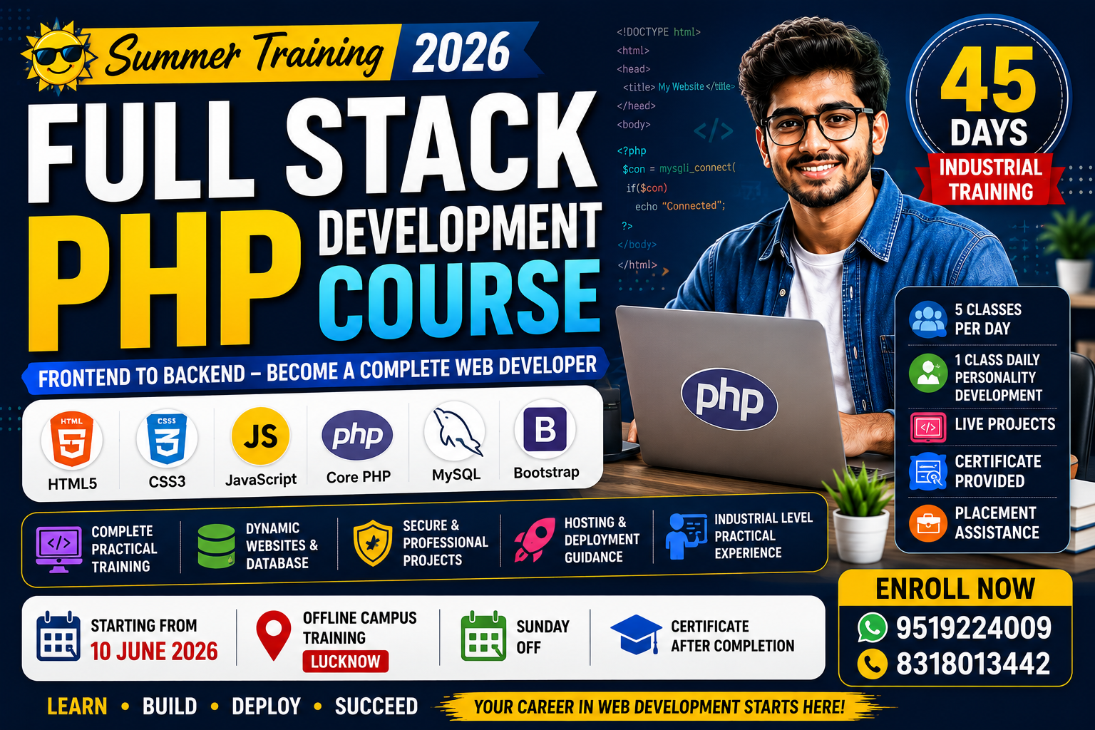 Full Stack PHP Development Course 2026 Thumbnail
