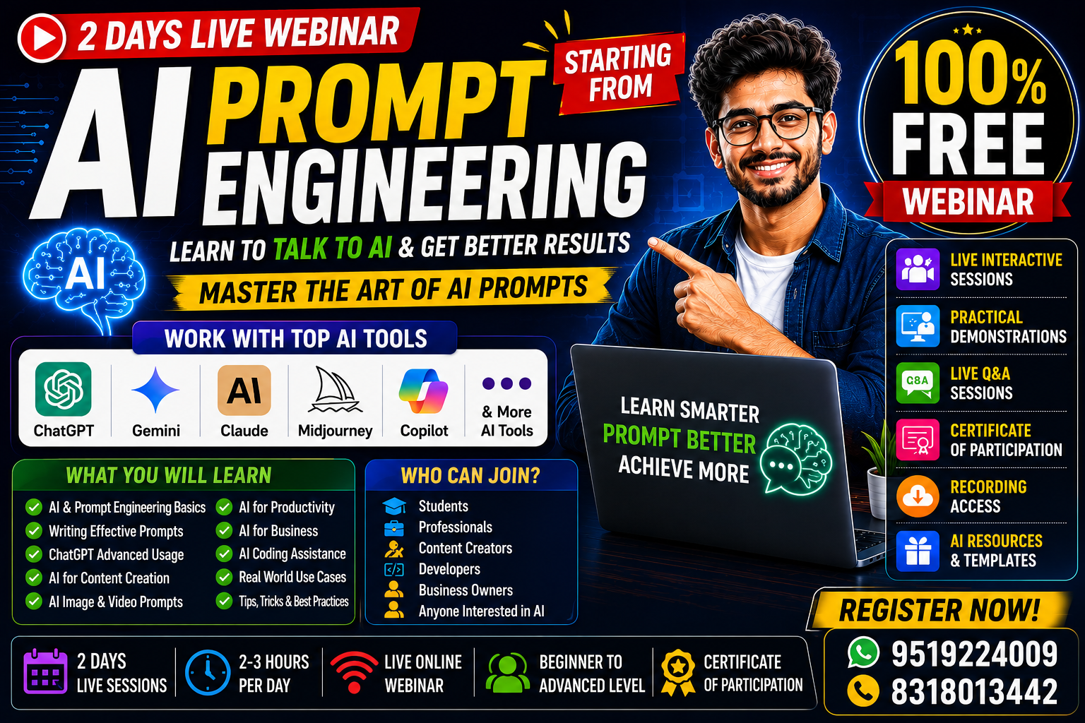 AI Prompt Engineering Webinar 2026