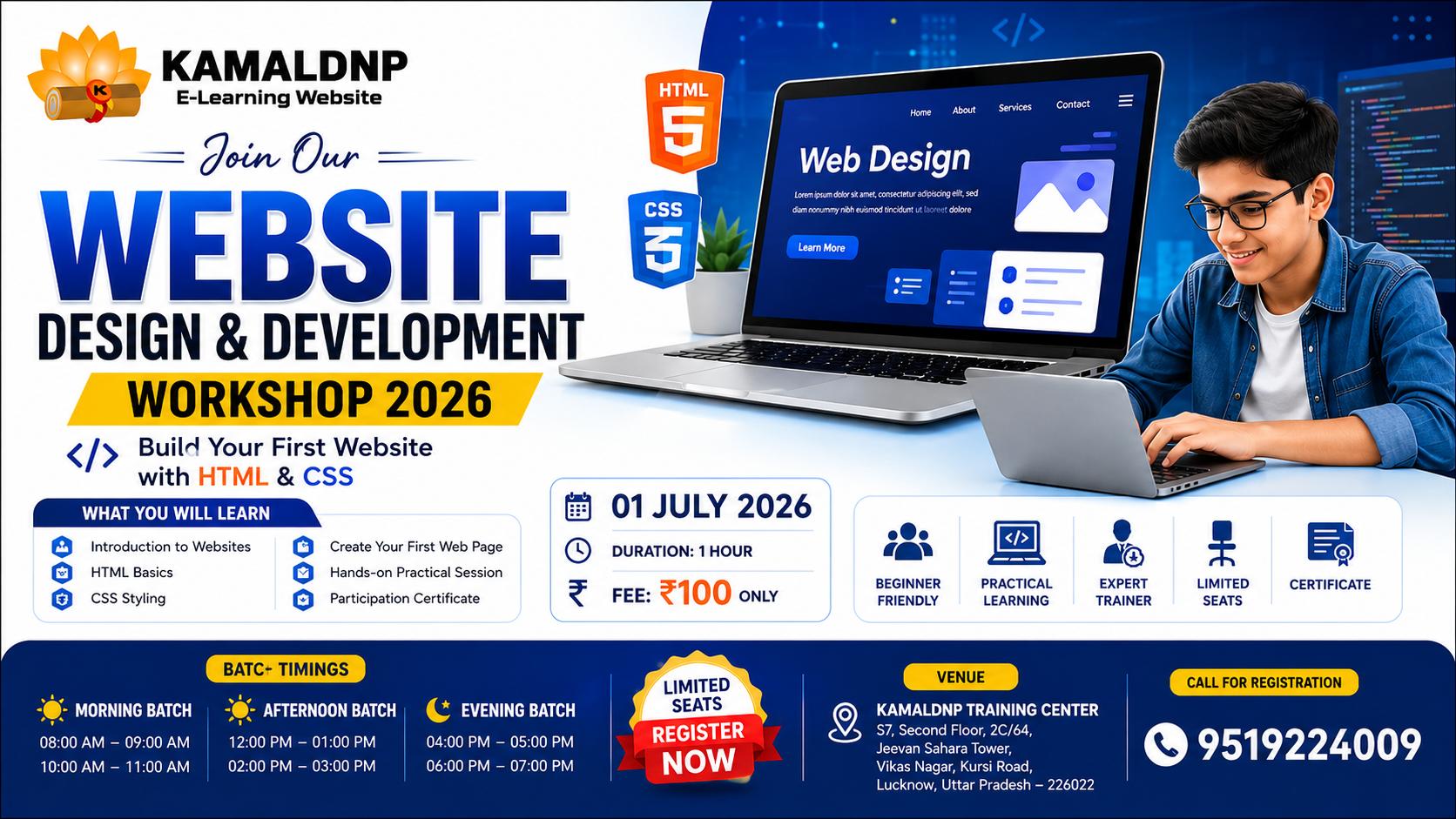 Website Design & Development Workshop 2026 Thumbnail