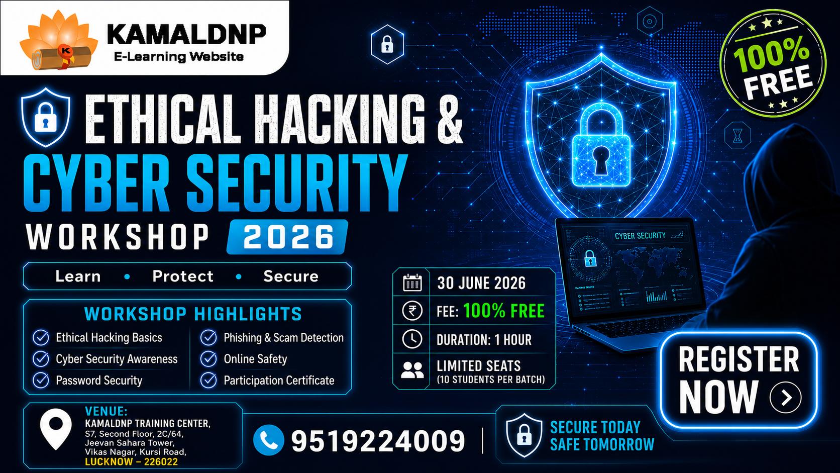 Ethical Hacking & Cyber Security Workshop Thumbnail