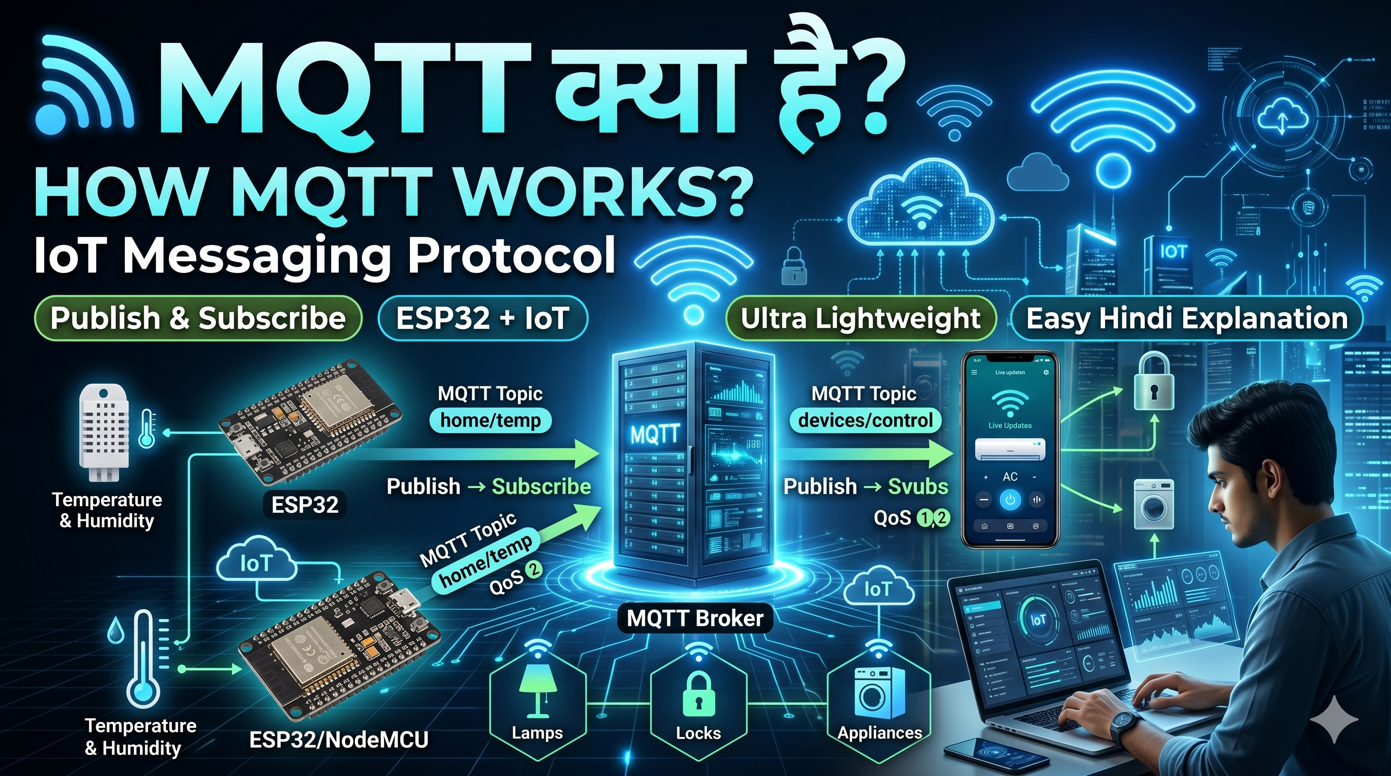 MQTT क्या है? | MQTT कैसे काम करता है?