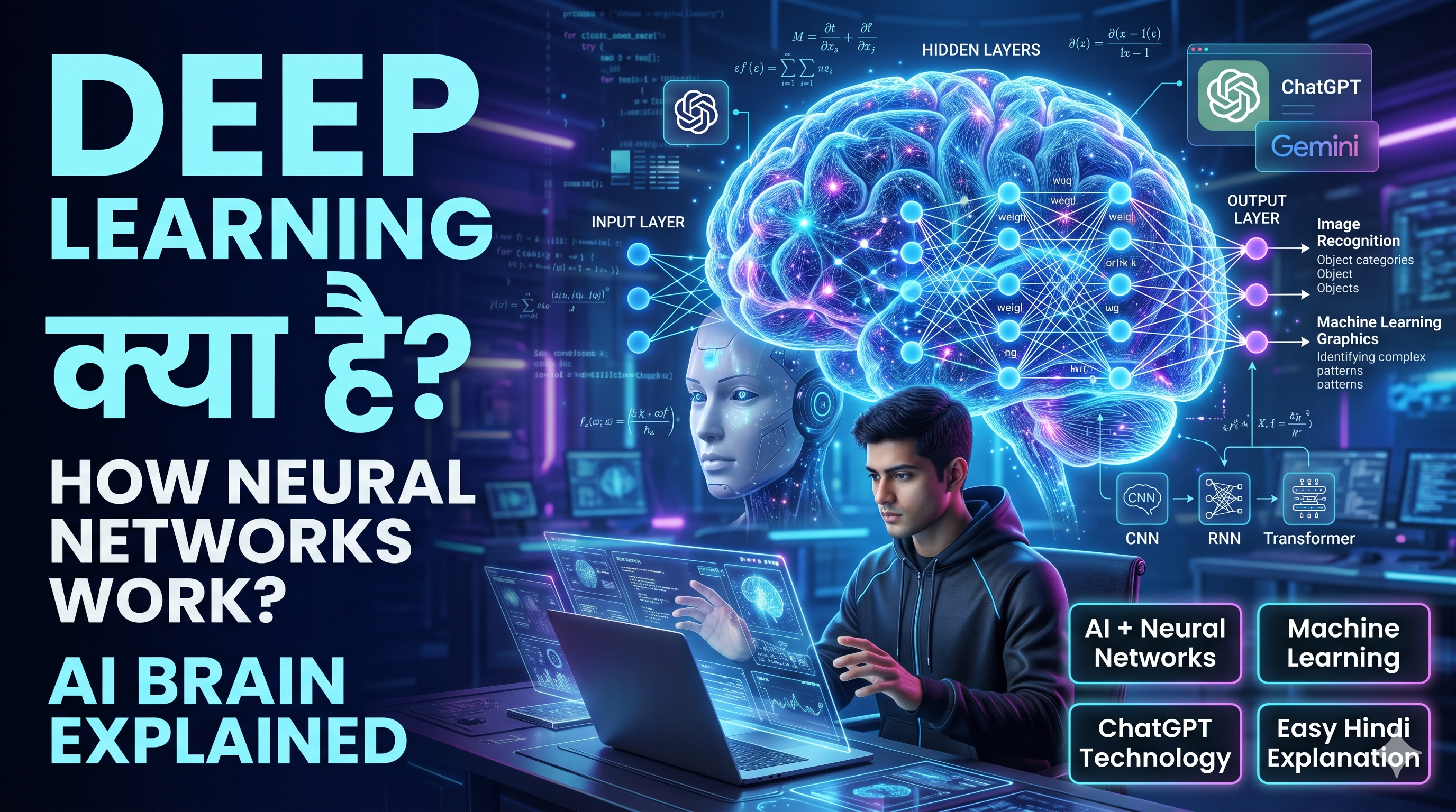 Deep Learning क्या है? | Neural Network कैसे काम करता है?